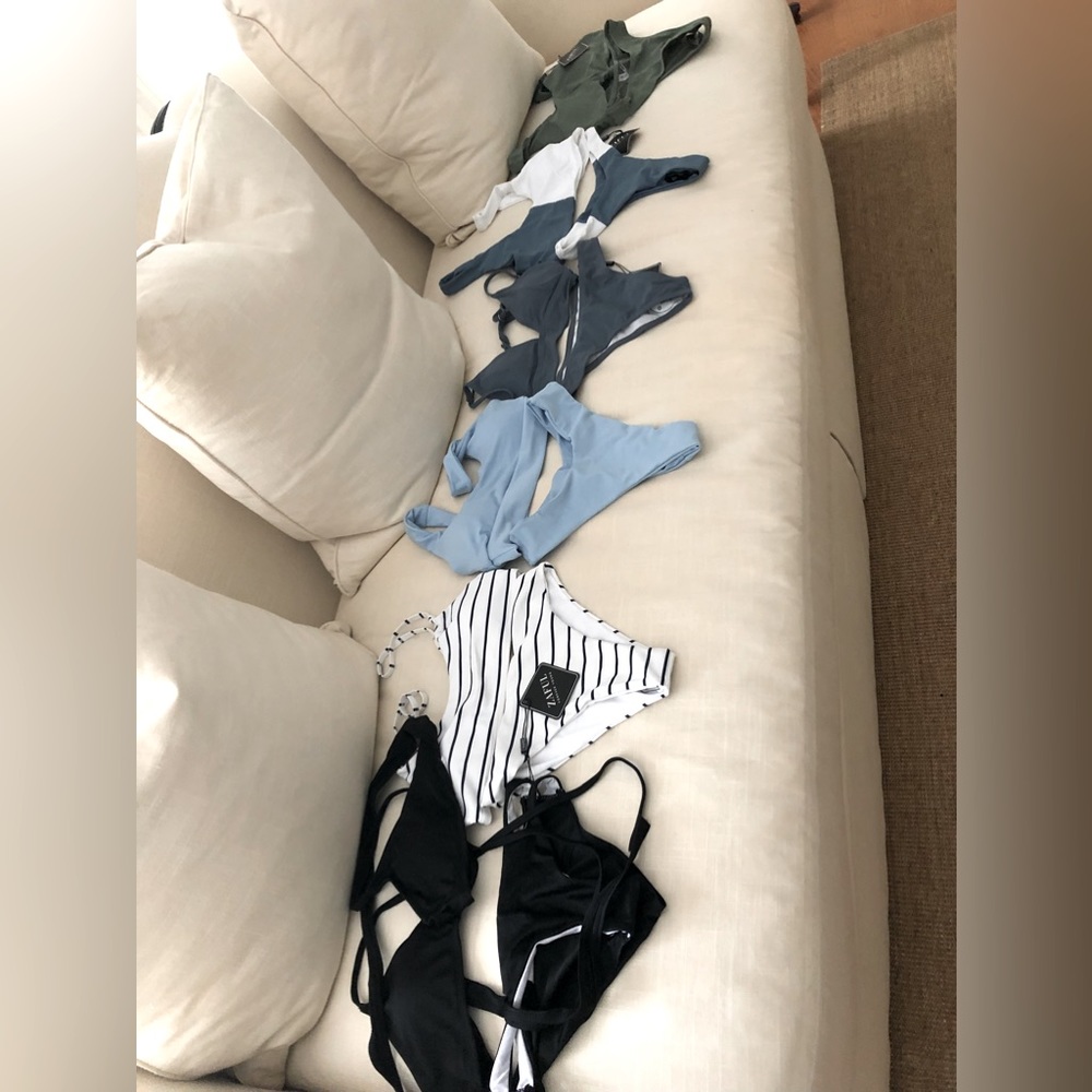 Bikini 2 piece buoys.  6 bikinis size small.